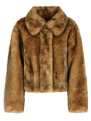 Stand Studio 'Lena' Brown Faux Fur Jacket