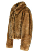 Stand Studio 'Lena' Brown Faux Fur Jacket
