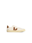 Veja 'Campo' White Lear And Cognac Sneakers