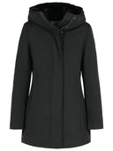 Woolrich John Rich & Bros 'Boulder' Black Cotton Blend Parka