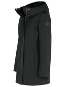 Woolrich John Rich & Bros 'Boulder' Black Cotton Blend Parka