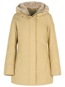 Woolrich John Rich & Bros 'Boulder' Beige Cotton Blend Parka