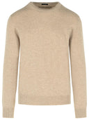 Zegna 'Oasi' beige Kaschmirpullover