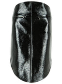 Courreges Falda de mezcla de algodón negro