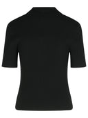 Koszula Courreges Black Viscose Polo