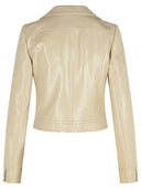 Courrreges 'Reedition' Giacca di miscela di cotone avorio