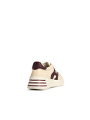 Hogan 'Rebel H564' Cream Lear Sneakers