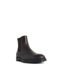 Tod's 'El. Formale' Brown Lear Ankle Boots