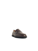 Tod 's Brown Lear Loafers