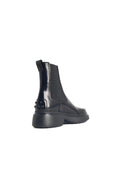 Tod's Black Lear Ankle Boots