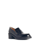 Tod's Black Lear Loafers