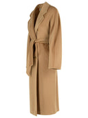 Max Mara Madame' Virgin Wool And Camel Cashmere Coat