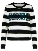 Max Mara 'Viterbo' Two Tone Virgin Wool Sweater