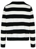 Max Mara 'Viterbo' Two Tone Virgin Wool Sweater