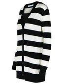 Max Mara „Fiemme” dwupiętrowy kardigan Virgin Wool