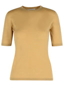 Max Mara 'Gerico' Sand Virgin Wool Sweater