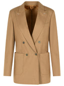 Max Mara Brown Cashmere Blazer