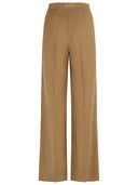 Max Mara 'Fernet' Beige Virgin Wool Pants