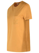 Max Mara 'Papaia' Camel Cotton T Shirt