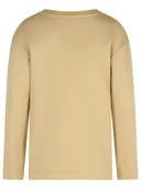Max Mara 'Berma' Sweatshirt In Silk And Caramel Cotton