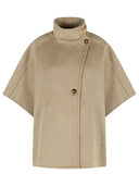 Max Mara 'Derrik' Beige Cashmere Cape