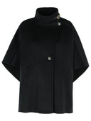 Max Mara 'Derrik' Black Cashmere Cape