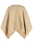 Max Mara 'Serra' Châle de mélange de sable alpaca