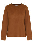 Max Mara 'Laser' Sweater In Lear Colored Camel Yarn