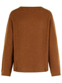 Max Mara 'Laser' Sweater In Lear Colored Camel Yarn