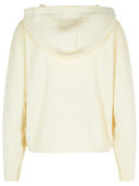 Max Mara 'Rubiera' White Cashmere Yarn Cardigan