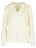Suéter de hilo de cachemira blanca de Max Mara 'Arten'