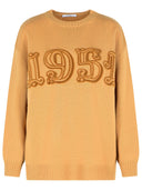Max Mara Camel Wool And Cashmere Sweater