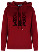 Max Mara Wine Virgin Wool Sweatshirt