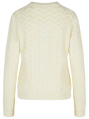 Max Mara White Cashmere Sweater
