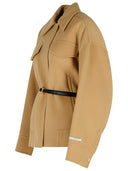 Sportmax 'Cantore' Camel Virgin Wool Jacket