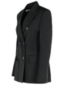 Sportmax 'Adamo' Black Virgin Wool Blazer