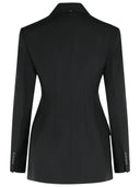 Sportmax 'Adamo' Black Virgin Wool Blazer