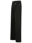 Sportmax 'Siamese' Black Cotton Jeans