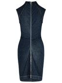 Sportmax 'Cerea' Dark Blue Cotton Dress