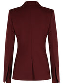 Blazer en laine vierge bordeaux «Cocco» SportMax