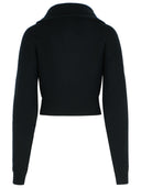 Cárdigan negro de mezcla de cachemir 'Calipso' de Sportmax