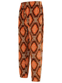 Drole De Monsieur 'Velours Médaillon' Brown Cotton Pants