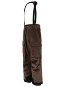 Moncler Grenoble Brown Corduroy Padded Ski Overalls