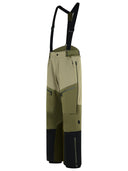 Pantalones de esquí de poliamida de color verde grenoble moncler
