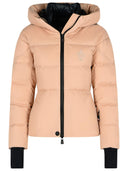 Moncler Grenoble 'Bouquetin' Rosa Polyamide Ski Down Jacket