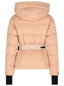 Moncler Grenoble 'Bouquetin' Rosa Polyamide Ski Down Jacket