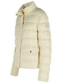 Moncler 'Bessettes' Short Ivory White Polyester Down Jacket