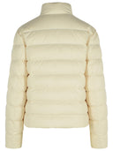 Moncler 'Bessettes' Short Ivory White Polyester Down Jacket