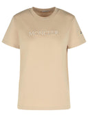 Moncler Beige Cotton T Shirt