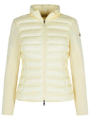 Moncler zwarte scheerwolmix jas